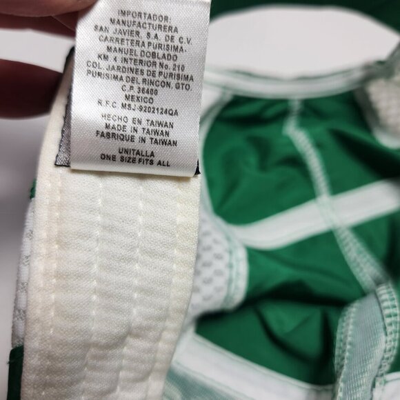 Pirma Hat Cap Leon Mexico FC Soccer Logo Hook & Loop Green Breathable Cycling - Picture 13 of 13